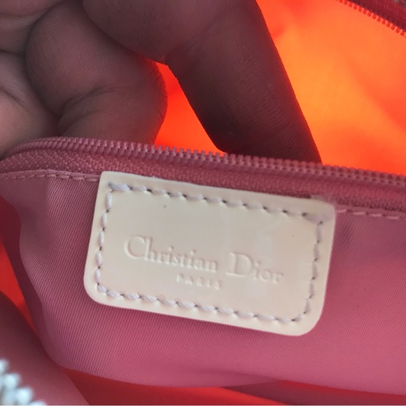 Christian DiorPlush pink Girly Boston purse - Picture 4 of 5